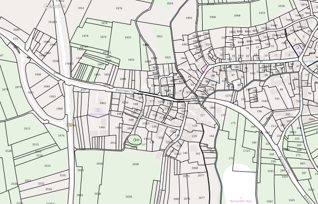 Flurkarte Bad Bellingen