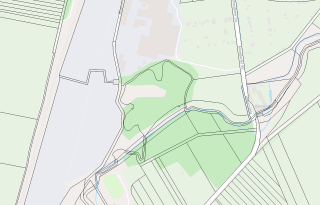 Flurkarte Güsten