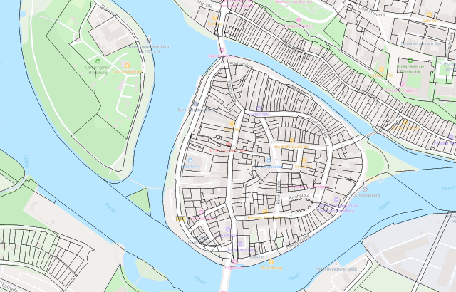 Flurkarte Havelberg