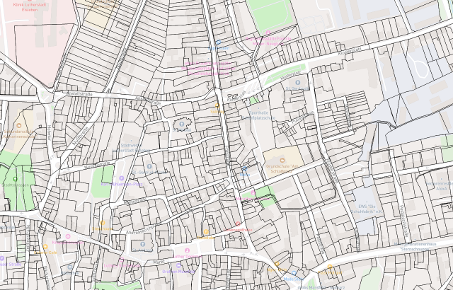 Flurkarte Lutherstadt Eisleben