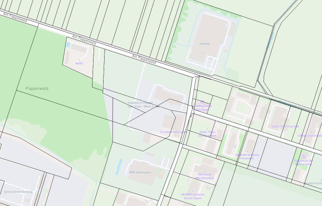 Flurkarte Oschersleben