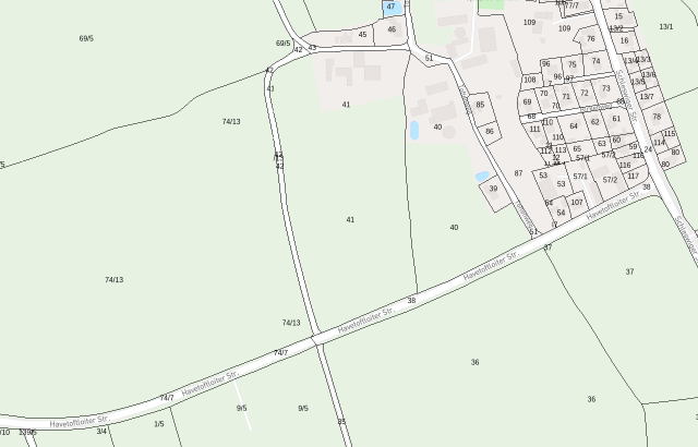 Flurkarte Mittelangeln